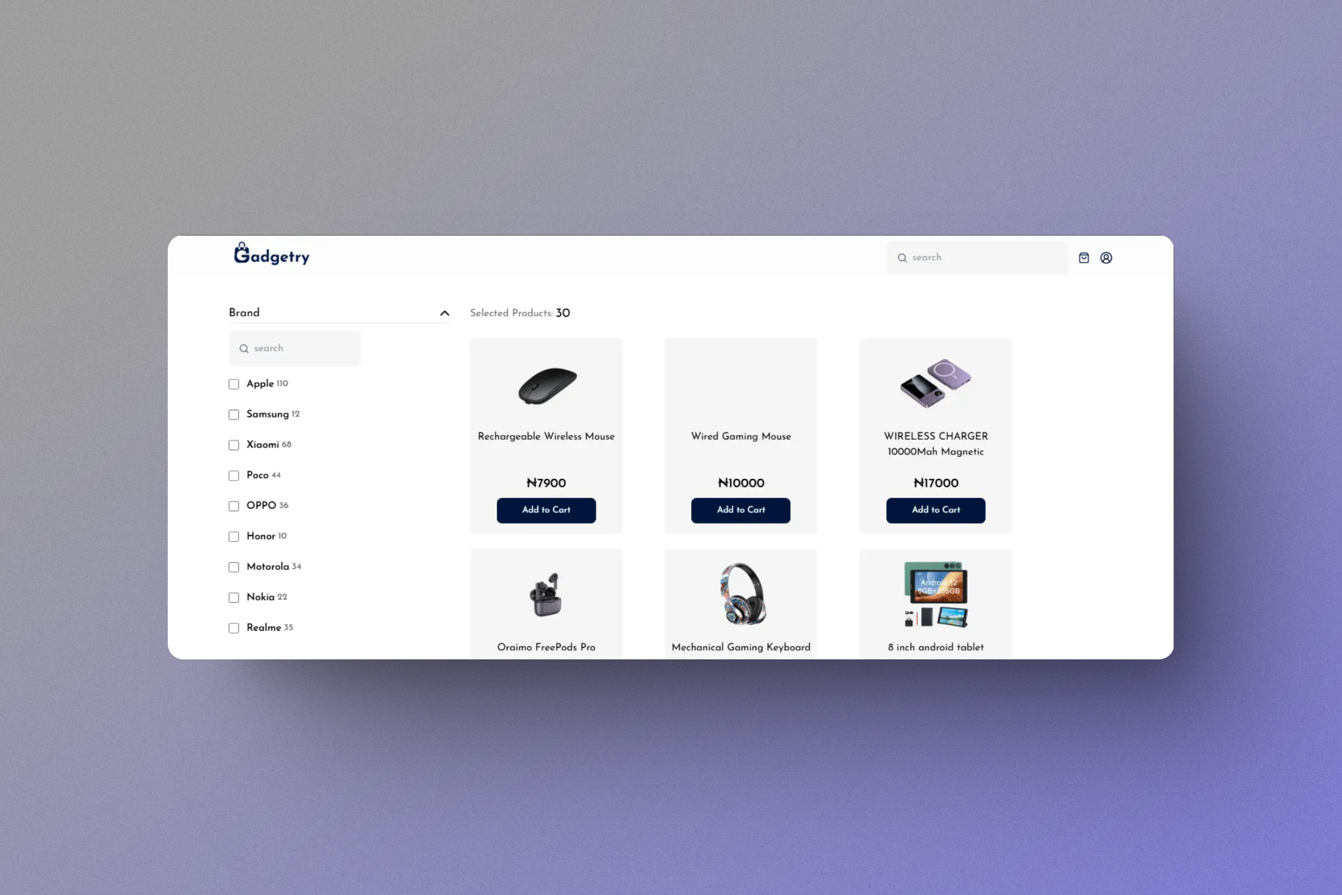 Online Store Project